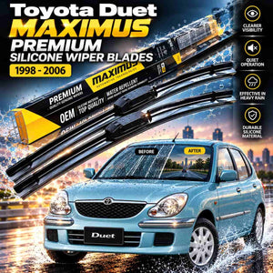 Toyota Duet Maximus Premium Silicone Wiper Blades 1998 - 2006