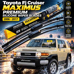 Toyota Fj Cruiser Maximus Premium Silicone Wiper Blades 2006 - 2017