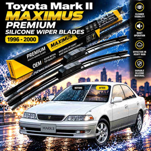 Toyota Mark II Maximus Premium Silicone Wiper Blades 1996 - 2000