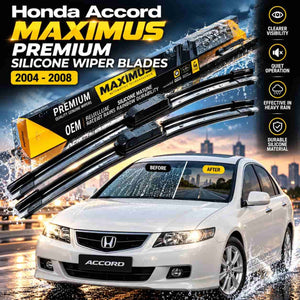 Honda Accord Maximus Premium Silicone Wiper Blades 2004 - 2008