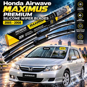 Honda Airwave Maximus Premium Silicone Wiper Blades 2005 - 2008
