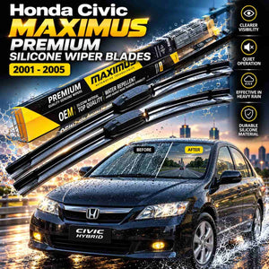 Honda Civic Maximus Premium Silicone Wiper Blades 2001 - 2005