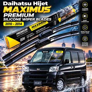 Daihatsu Hijet Maximus Premium Silicone Wiper Blades 2010 - 2014