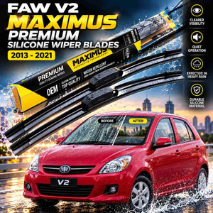 FAW V2 Maximus Premium Silicone Wiper Blades 2013 - 2021