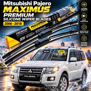 Mitsubishi Pajero Maximus Premium Silicone Wiper Blades 2006 - 2018