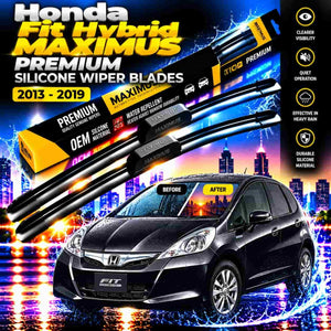 Honda Fit Hybrid Maximus Premium Silicone Wiper Blade 2014 - 2019