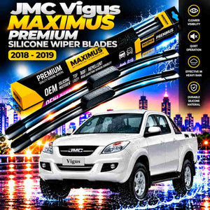 JMC Vigus Maximus Premium Silicone Wiper Blades 2018 - 2019