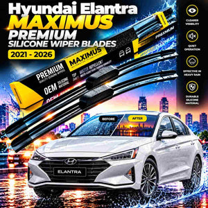 Hyundai Elantra Maximus Premium Silicone Wiper Blades 2021 - 2026