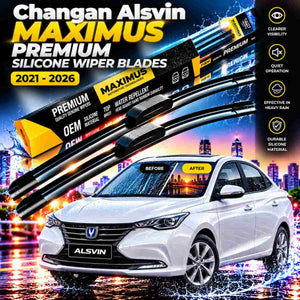 Changan Alsvin Maximus Premium Silicone Wiper Blades 2021 - 2026