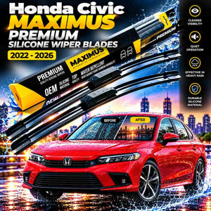 Honda Civic Maximus Premium Silicone Wiper Blades 2022 - 2026