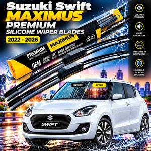 Suzuki Swift Maximus Premium Silicone Wiper Blades 2022 - 2026