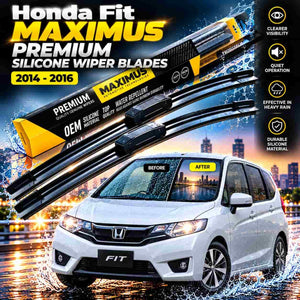 Honda Fit Maximus Premium Silicone Wiper Blades 2014 - 2016