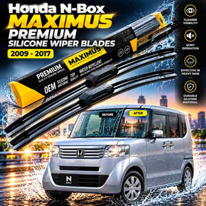 Honda N-Box Maximus Premium Silicone Wiper Blades Pair 2011 - 2026