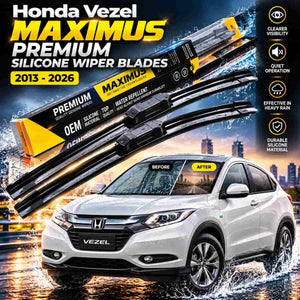 Honda Vezel Maximus Premium Silicone Wiper Blades Pair 2014 - 2026