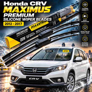 Honda CRV Maximus Premium Silicone Wiper Blades Pair 2013 - 2023