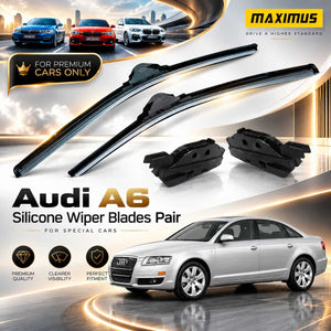 Audi A6L Silicone Wiper Blades For Special Cars - Model 2006-2011