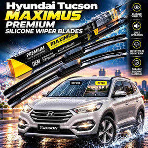 Hyundai Tucson Maximus Premium Silicone Wiper Blades 2020 - 2024