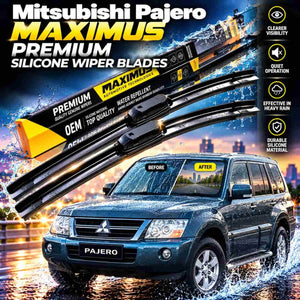 Mitsubishi Pajero Maximus Premium Silicone Wiper Blades 1992 - 2006