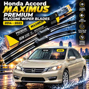 Honda Accord Maximus Premium Silicone Wiper Blades 2014 - 2023