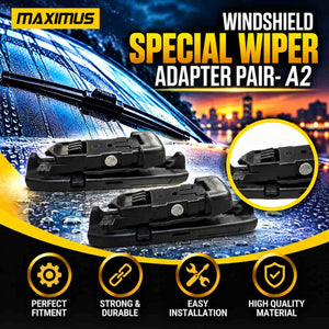 Windshield Special Wiper Adapter Pair- A2