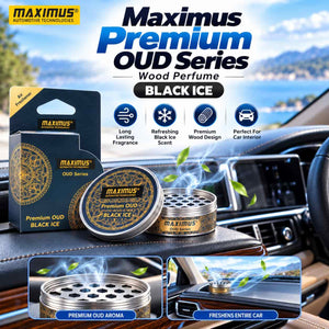 Maximus Premium Oud Series Wood Perfume - Black Ice