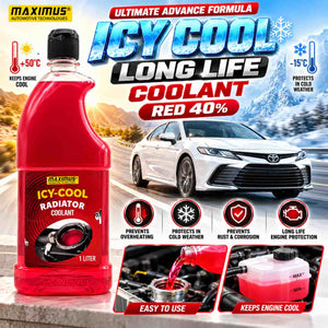 Maximus Ultimate Advance Formula ICY Cool Long Life Coolant Red 40%