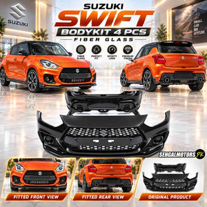 Suzuki Swift Bodykit 4 Pcs Fiber Glass 2022 - 2026