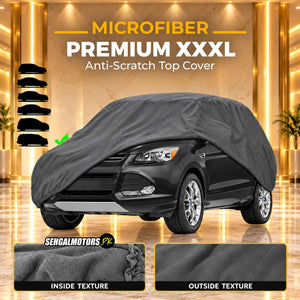 Premium XXXL Microfiber Anti-Scratch Top Cover Multi - Soft Fleece