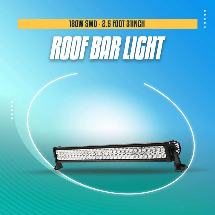 180w SMD Roof Bar Light - 2.5 Foot 31inch SehgalMotors.pk