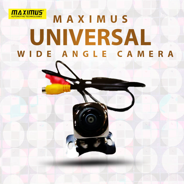 Maximus Universal Wide Angle Metal Front Camera