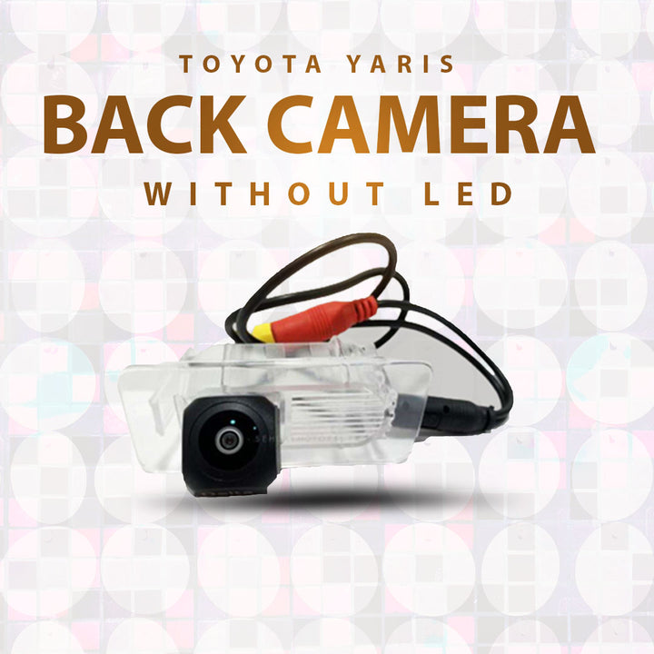 Toyota Yaris Back Camera Without LED - Model 2020-2021