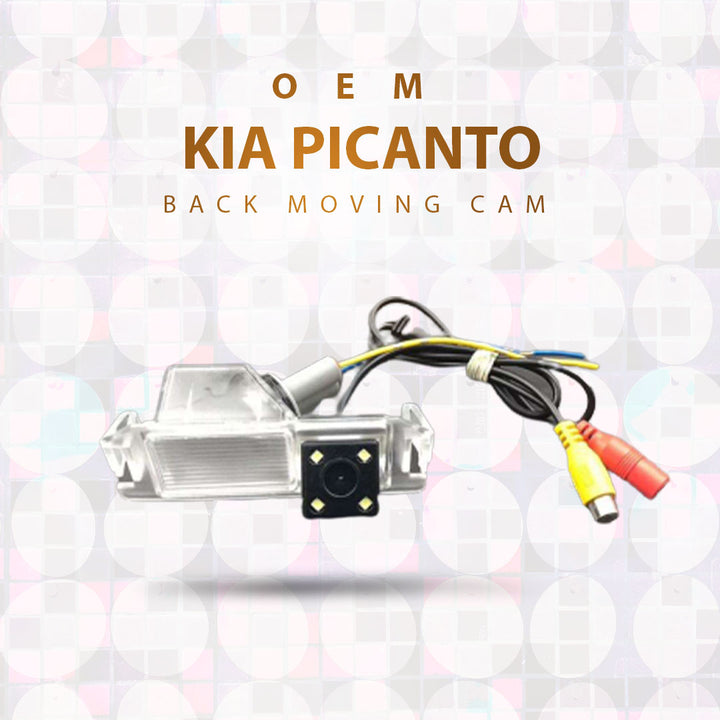 KIA Picanto OEM Genuine Type Moving Back Camera - Model 2019-2024