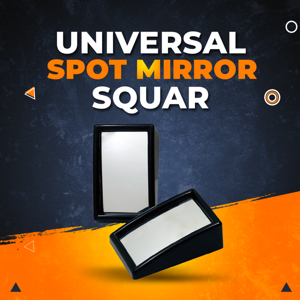 Universal Wide Angle Car Blind Spot Convex Side Mirror Square