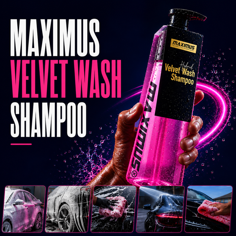 Maximus Hybrid Velvet Wash Shampoo 750 ML - Safe On Ceramic & PPF