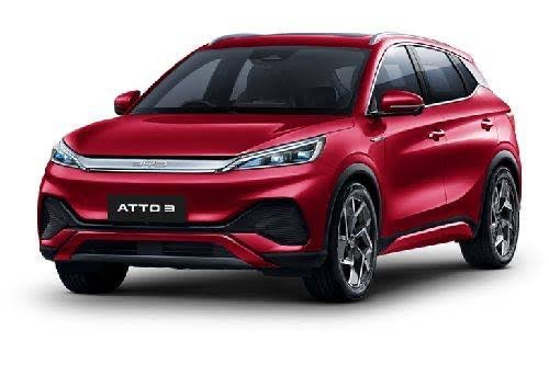 Red BYD Atto 3 2024-2025 – paint protection film (PPF) price at SehgalMotors.PK