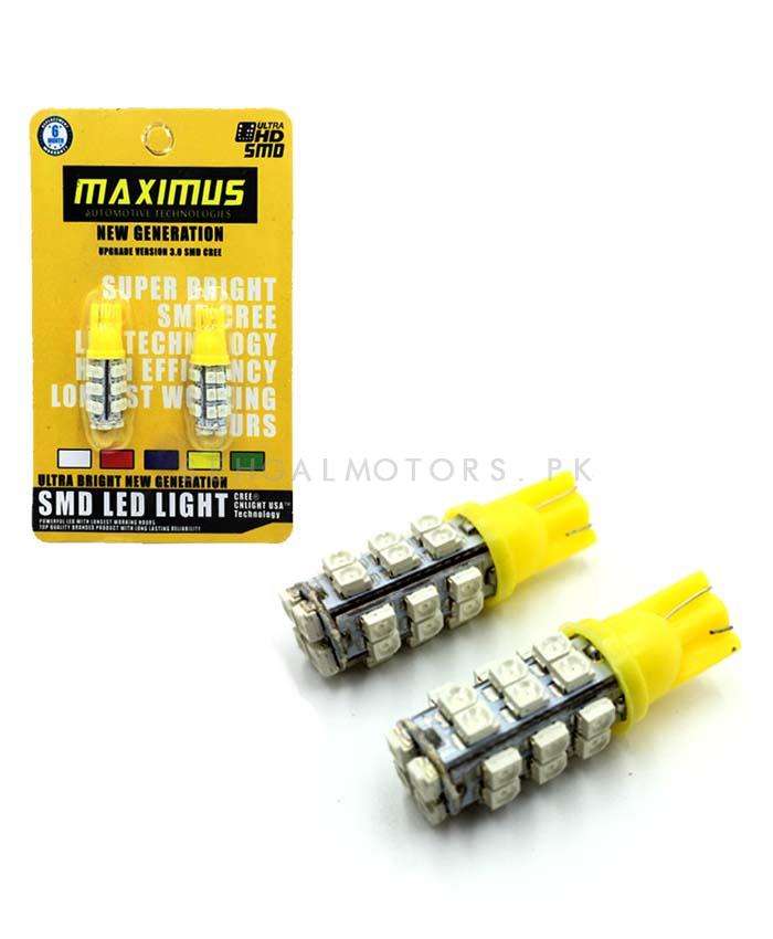 Maximus SMD 28 Parking Light Yellow - Pair