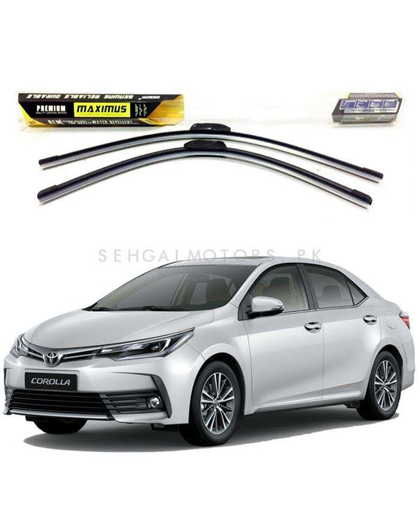 Toyota Corolla Face Lift Maximus Silicon Wiper Blade - Model 2017-2021