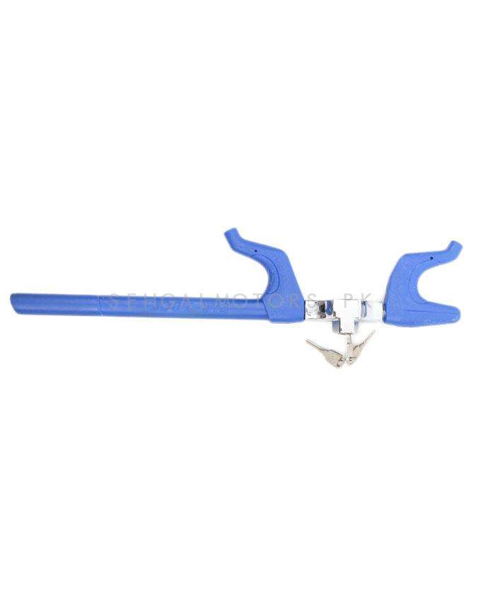 Steering Wheel Steel Anti-Theft Blue Locks Crook Lock