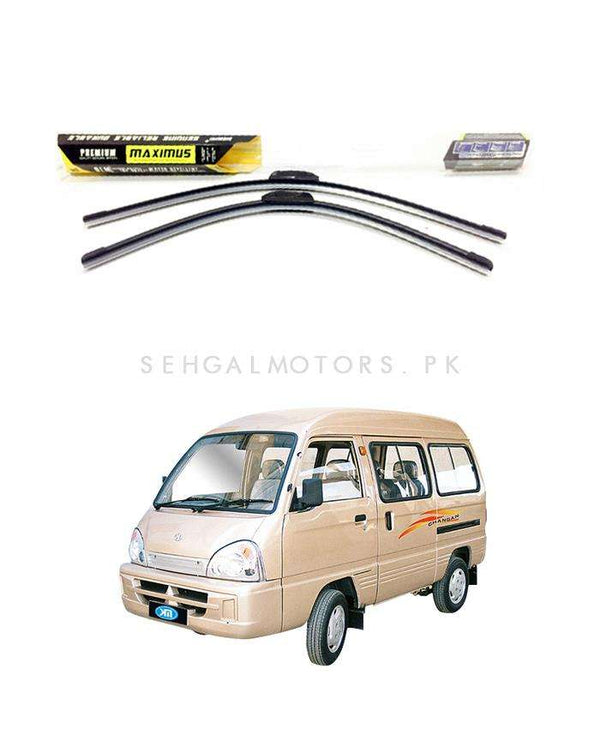 Changan Kalam Maximus Premium Silicone Wiper Blades - Model 2013-2017