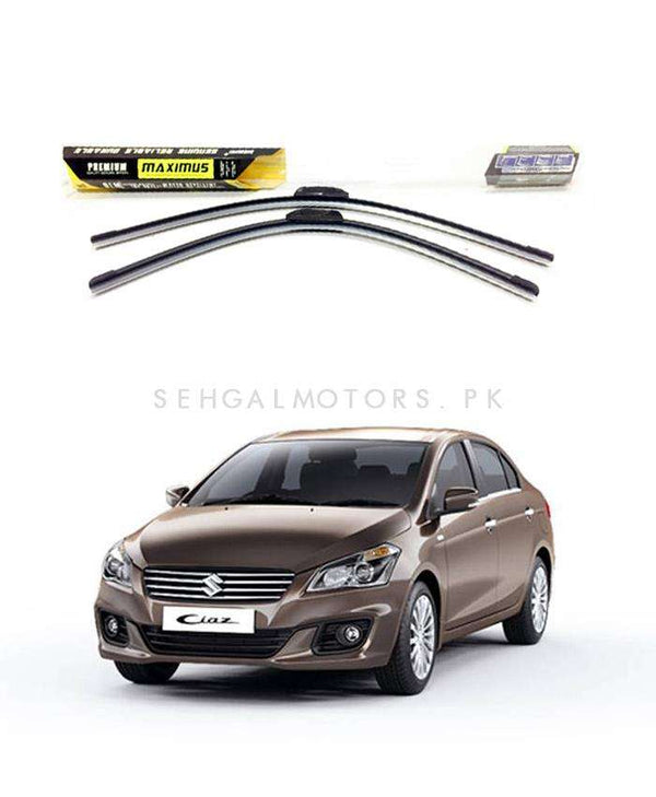 Suzuki Ciaz Maximus Premium Silicone Wiper Blades - Model 2017