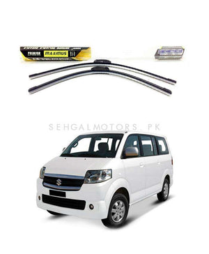 Suzuki APV Maximus Premium Silicone Wiper Blades - Pair 2005 - 2019