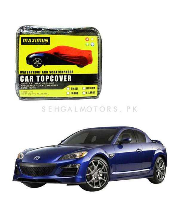 Mazda RX8 Class Maximus Non Woven Scratchproof Waterproof Car Top Cover - Model 2003 - 2012