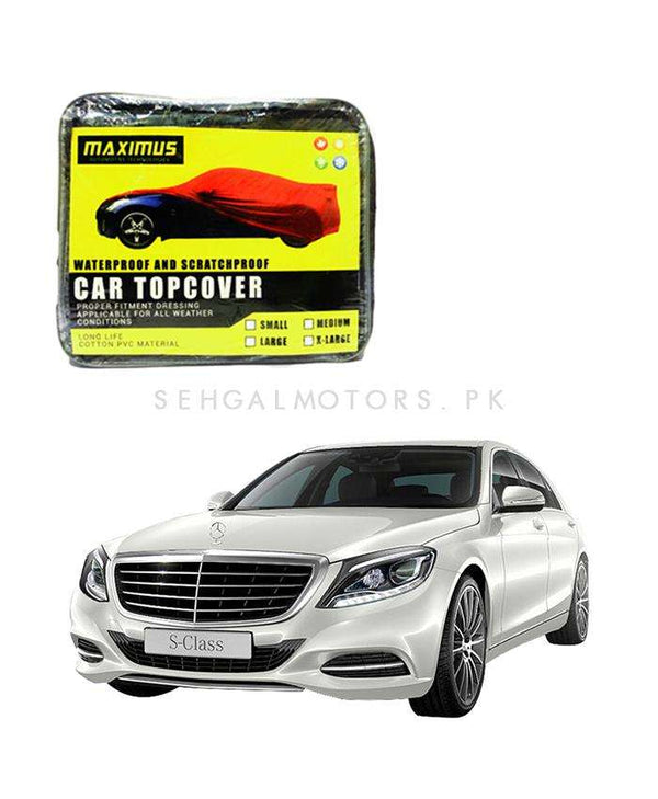 Mercedes Benz S Class Maximus Non Woven Scratchproof Waterproof Car Top Cover - Model 2013-2017