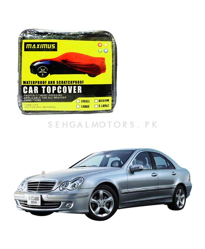 Mercedes Benz C Class Maximus Non Woven Scratchproof Waterproof Car Top Cover - Model 2001-2007