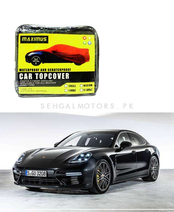 Porsche Panamera Maximus Non Woven Scratchproof Waterproof Car Top Cover - Model 2010-2018