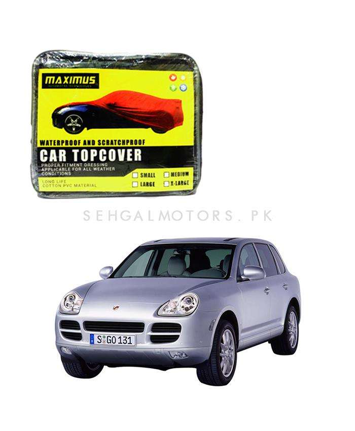 Porsche Cayenne Maximus Non Woven Scratchproof Waterproof Car Top Cover - Model 2002-2010