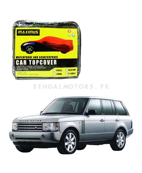 Range Rover Vogue Maximus Non Woven Scratchproof Waterproof Car Top Cover - Model 2002-2012