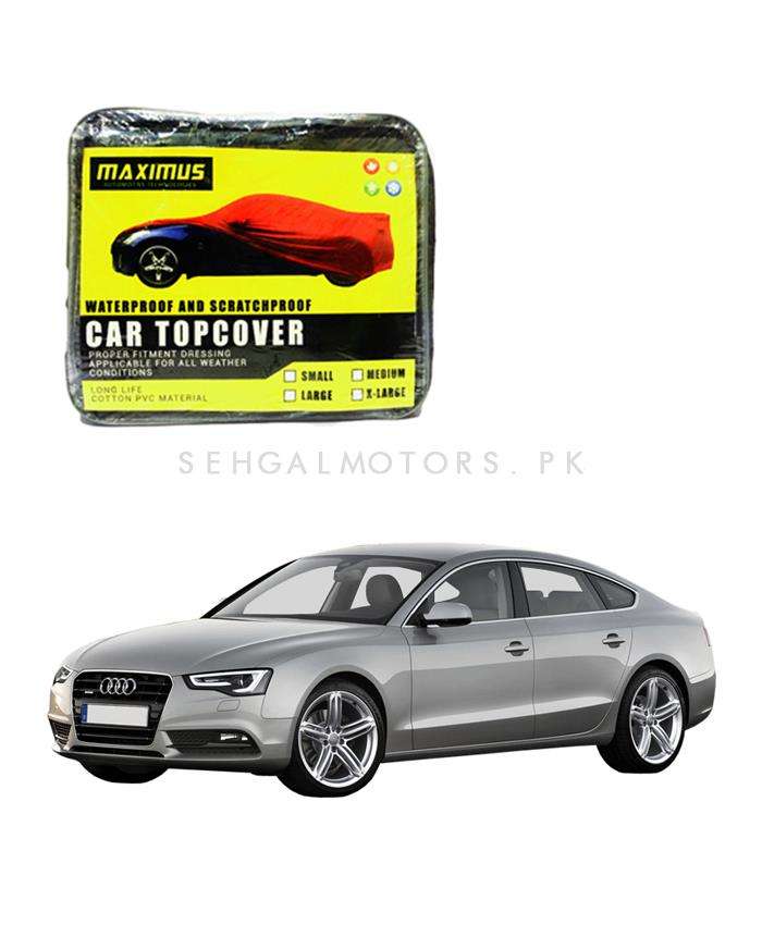 Audi A5 Maximus Non Woven Scratchproof Waterproof Car Top Cover - Model 2007-2016