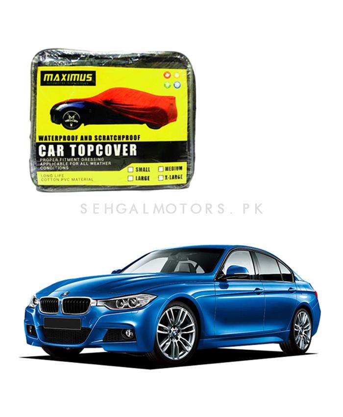 BMW 3 Series Maximus Non Woven Scratchproof Waterproof Car Top Cover - Model 2012-2017