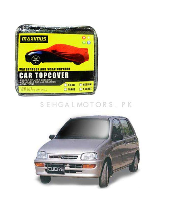 Daihatsu Cuore Maximus Non Woven Scratchproof Waterproof Car Top Cover - Model 2000 - 2012